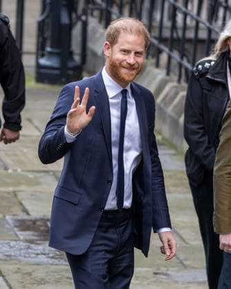 January 20, 2026, London, England, United Kingdom: Prince HARRY, the Duke of Sussex, arrives at the Royal Courts Of Justice, central London, for the second day of trial over allegations of unlawful information gathering brought against Associated Newspapers Limited (ANL) by seven people - the Duke of Sussex, Baroness Doreen Lawrence, Sir Elton John, David Furnish, Liz Hurley, Sadie Frost and Sir Simon Hughes. London United Kingdom - ZUMAs262 20260120_zip_s262_002 Copyright: xTayfunxSalcix