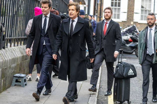 January 20, 2026, London, England, United Kingdom: Lawyer DAVID SHERBORNE arrives at the Royal Courts Of Justice, central London, for the second day of trial over allegations of unlawful information gathering brought against Associated Newspapers Limited (ANL) by seven people - the Duke of Sussex, Baroness Doreen Lawrence, Sir Elton John, David Furnish, Liz Hurley, Sadie Frost and Sir Simon Hughes. London United Kingdom - ZUMAs262 20260120_zip_s262_013 Copyright: xTayfunxSalcix