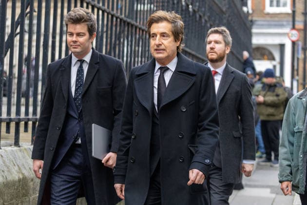 January 20, 2026, London, England, United Kingdom: Lawyer DAVID SHERBORNE arrives at the Royal Courts Of Justice, central London, for the second day of trial over allegations of unlawful information gathering brought against Associated Newspapers Limited (ANL) by seven people - the Duke of Sussex, Baroness Doreen Lawrence, Sir Elton John, David Furnish, Liz Hurley, Sadie Frost and Sir Simon Hughes. London United Kingdom - ZUMAs262 20260120_zip_s262_014 Copyright: xTayfunxSalcix