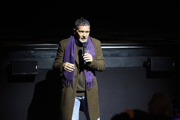 Antonio Banderas presents Godspell, The Musical in Madrid Antonio Banderas during the presentation of Godspell, The Musical at the Gran Teatro Pavón, on January 20, 2026, in Madrid Spain FAMOUS MUSICAL GOSPELL Raú Madrid Madrid Madrid Spain  Copyright: xRaulxTerrelx 7231304