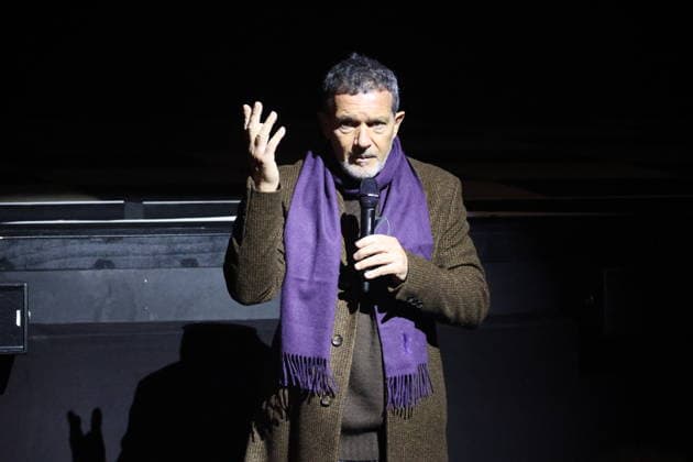 Antonio Banderas presents Godspell, The Musical in Madrid Antonio Banderas during the presentation of Godspell, The Musical at the Gran Teatro Pavón, on January 20, 2026, in Madrid Spain FAMOUS MUSICAL GOSPELL Raú Madrid Madrid Madrid Spain  Copyright: xRaulxTerrelx 7231305