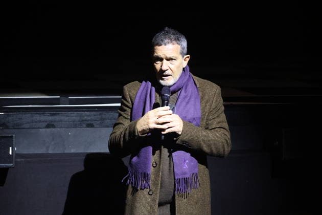 Antonio Banderas presents Godspell, The Musical in Madrid Antonio Banderas during the presentation of Godspell, The Musical at the Gran Teatro Pavón, on January 20, 2026, in Madrid Spain FAMOUS MUSICAL GOSPELL Raú Madrid Madrid Madrid Spain  Copyright: xRaulxTerrelx 7231308
