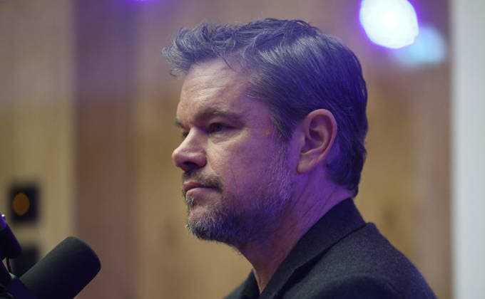 RECORD DATE NOT STATED Matt Damon At World Economic Forum Annual Meeting - Davos Matt Damon during the World Economic Forum (WEF) annual meeting in Davos, Switzerland on January 20, 2026. The World Economic Forum takes place in Davos from January 19 to January 23, 2026. Photo by Raphael Lafargue ABACAPRESS.COM Davos Switzerland  Copyright: xLafarguexRaphael ABACAx