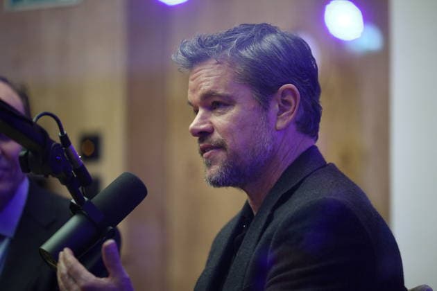 RECORD DATE NOT STATED Matt Damon At World Economic Forum Annual Meeting - Davos Matt Damon during the World Economic Forum (WEF) annual meeting in Davos, Switzerland on January 20, 2026. The World Economic Forum takes place in Davos from January 19 to January 23, 2026. Photo by Raphael Lafargue ABACAPRESS.COM Davos Switzerland  Copyright: xLafarguexRaphael ABACAx