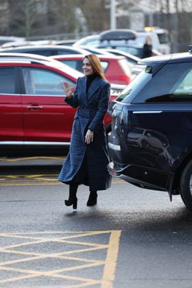 . 20 01 2026. Stirling , United Kingdom. Prince William and Kate Middleton, the Prince and Princess of Wales, arriving at the National Curling Academy in Stirling, Scotland, United Kingdom.  xStephenxLockx xi-Imagesx IIM-26517-0001