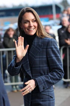 . 20 01 2026. Stirling , United Kingdom. Prince William and Kate Middleton, the Prince and Princess of Wales, arriving at the National Curling Academy in Stirling, Scotland, United Kingdom.  xStephenxLockx xi-Imagesx IIM-26517-0006