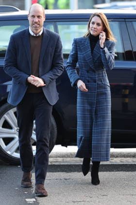 . 20 01 2026. Stirling , United Kingdom. Prince William and Kate Middleton, the Prince and Princess of Wales, arriving at the National Curling Academy in Stirling, Scotland, United Kingdom.  xStephenxLockx xi-Imagesx IIM-26517-0010