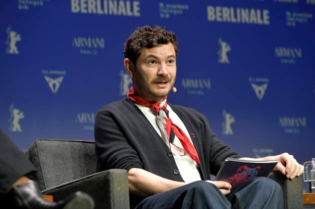 Michael Stütz presenting the merchandise items before the program press conference of the Berlinale 2026 76 Berlin International Film Festival at the Akademie der Künste Berlin, 20 01 2026 Foto:xM.xBehrensx xFuturexImagex berlinale_pk_6129