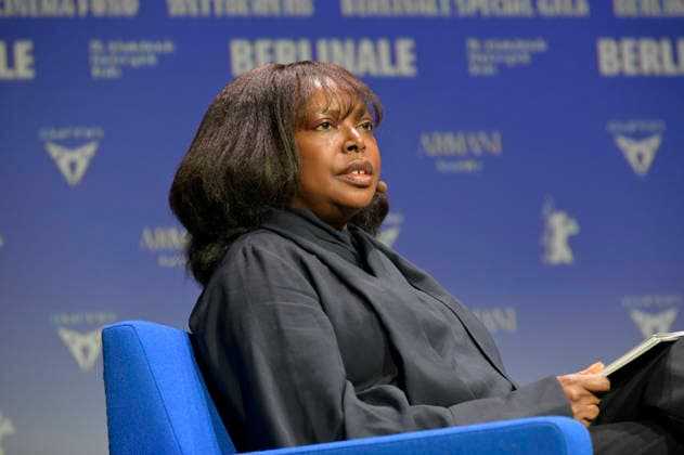 Jacqueline Lyanga presenting the merchandise before the program press conference of the Berlinale 2026 76 Berlin International Film Festival at the Akademie der Künste Berlin, 20 01 2026 Foto:xM.xBehrensx xFuturexImagex berlinale_pk_6132