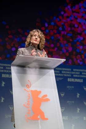 Program Press conference for the 76 Berlin International Film Festival on 20 01 2026 with director Tricia Tuttle At this years film festival in Berlin Copyright: epd-bild RolfxZoellner _DSF2670