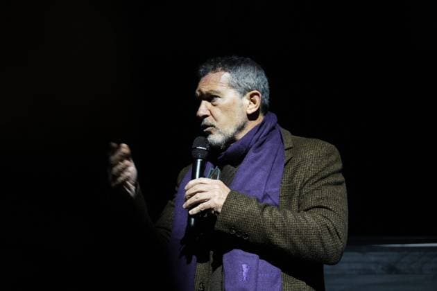 Antonio Banderas The cast perform during the presentation of Godspell, El Musical at the Gran Teatro Pavon, on 20 January 2026, in Madrid, Spain Cordon Press 