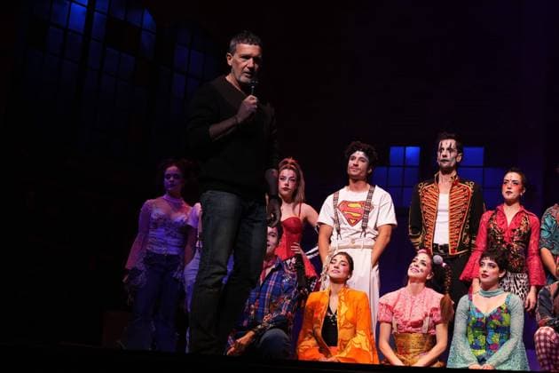 Antonio Banderas The cast perform during the presentation of Godspell, El Musical at the Gran Teatro Pavon, on 20 January 2026, in Madrid, Spain Cordon Press 