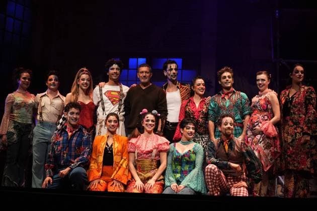 Antonio Banderas The cast perform during the presentation of Godspell, El Musical at the Gran Teatro Pavon, on 20 January 2026, in Madrid, Spain Cordon Press 