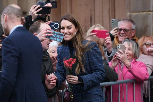 . 20 01 2026. Stirling , United Kingdom. Prince William and Kate Middleton, the Prince and Princess of Wales, at Radical Weavers in Stirling, Scotland, United Kingdom.  xStephenxLockx xi-Imagesx IIM-26517-0017