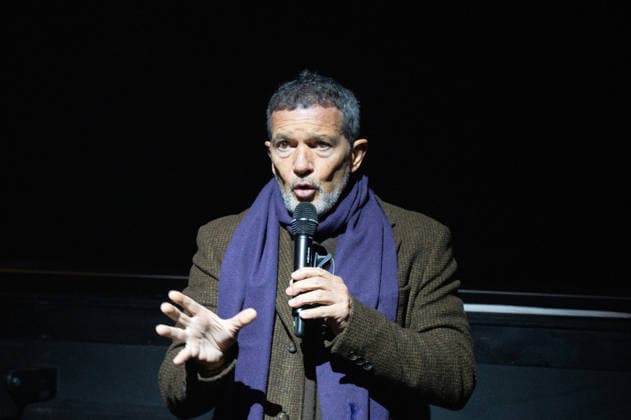 January 20, 2026, Madrid, Spain: Actor ANTONIO BANDERAS attends during the presentation of Godspell, El Musical at Gran Teatro Pavon in Madrid, Spain. Madrid Spain - ZUMAs197 20260120_aaa_s197_056 Copyright: xAtilanoxGarciax