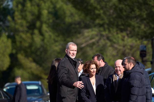 Spanish Royals Visit Adamuz and Cordoba To Offer Their Support To The Train Accident Victims King Felipe VI of Spain, Queen Letizia of Spain visit the command post in Adamuz after a train collision in Adamuz (close to Cordoba), the authorities say at least 41 were killed and more than 150 were injured when a train collided with a derailed train on the evening of January 18 on January 20, 2026 in Adamuz, Spain Photo by IMAGO MPG Adamuz Andalucia Spain  Copyright: xMPGx