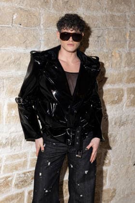 Raphael Say au défilé Jeanne Friot Collection Prêt à Porter Mode Masculine Automne Hiver 2026 2027 lors de la Fashion Week de Paris PFW , le 20 Janvier 2026 Jeremy Melloul Bestimage Celebrities at Jeanne Friot Fashion Show Menswear Collection Fall Winter 2026 2027 during Paris Fashion Week on 20th January 2026 Paris France  Copyright: xJeremyxMelloulx xBestimagexJeremyxMelloulx xBestimagex