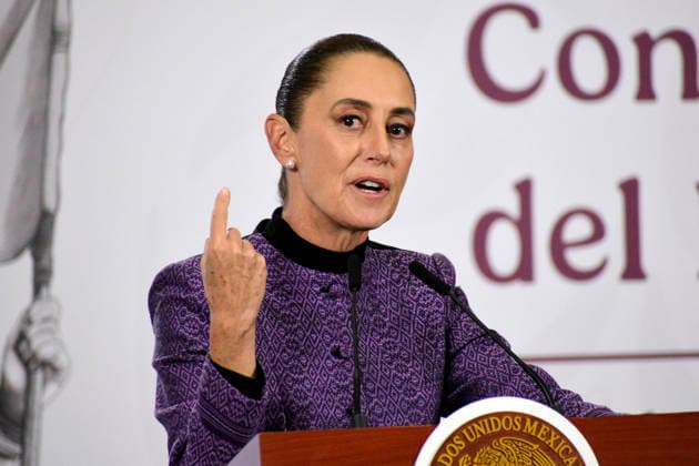 MexicoÃ¢â‚¬â ¢s President Claudia Sheinbaum Pardo speaks about the measles outbreak and vaccination campaigns during a briefing conference at the National Palace. on January 20, 2026, in Mexico City, Mexico. Mexico City Mexico - ZUMAe321 20260120_zia_e321_008 Copyright: xLuisxBarronx