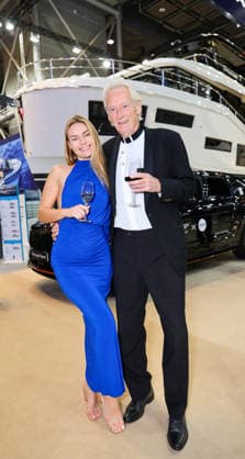 boot Messe Blue Motion Night 2026 boot Media Face and model Yvonne Miklisch with her father Bernd Miklisch Düsseldorf boot Messe NRW Germany