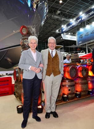 boot Messe Blue Motion Night 2026 Marie Agnes Strack Zimmermann and her husband Horst Strack Zimmermann are regular guests Düsseldorf boot Messe NRW Germany