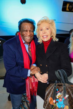 boot Messe Blue Motion Night 2026 Guest of honor pop star Roberto Blanco with Ute Ohoven, UNESCO Special Ambassador and founder of the YOU Foundation have known each other for over 30 years Düsseldorf boot Messe NRW Germany