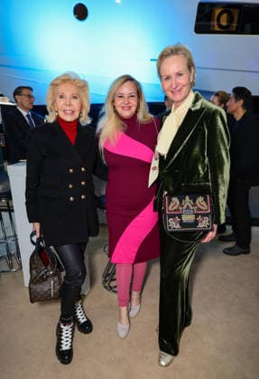 boot Messe Blue Motion Night 2026 L R , Ute Ohoven UNESCO Special Ambassador with Luzandra Blanco wife of Roberto Blanco and pharmaceutical manager Marion Bock IBSA Phrama Germany Düsseldorf boot Messe NRW Germany