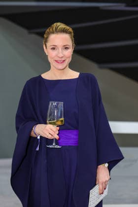 boot Messe Blue Motion Night 2026 Actress Friederike Linke inserts Seeler on RTL in an outfit by PioO kan Düsseldorf boot Messe NRW Germany