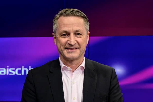 GER, Berlin, studio, guest on maischberger, political talk show, TV, format, with host Sandra Maischberger, Das Erste, from Adlershof at Studio 20, pictured from left Nikolaus Blome RTL ntv , January 20, 2026, Copyright: HMBxMedia UwexKoch