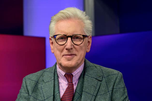 GER, Berlin, studio, guest on maischberger, political talk show, TV, format, with host Sandra Maischberger, Das Erste, from Adlershof at Studio 20, pictured from left Theo Koll journalist and presenter January 20, 2026, Copyright: HMBxMedia UwexKoch