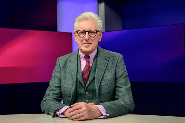 GER, Berlin, studio, guest on maischberger, political talk show, TV, format, with host Sandra Maischberger, Das Erste, from Adlershof at Studio 20, pictured from left Theo Koll journalist and presenter January 20, 2026, Copyright: HMBxMedia UwexKoch