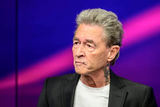 GER, Berlin, studio, guest on maischberger, political talk show, TV, format, with host Sandra Maischberger, Das Erste, from Adlershof at Studio 20, pictured from left Peter Maffay musician , January 20, 2026, Copyright: HMBxMedia UwexKoch