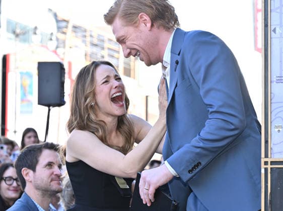 Rachel McAdams™ Hollywood Walk of Fame Ceremony Rachel McAdams and Domhnall Gleeson at Rachel McAdams™ Hollywood Walk of Fame Star Ceremony in Hollywood, CA on January 20, 2026 Hollywood Hollywood Blvd. California USA Copyright: xLisaxOConnorx xAFF-USA.comx