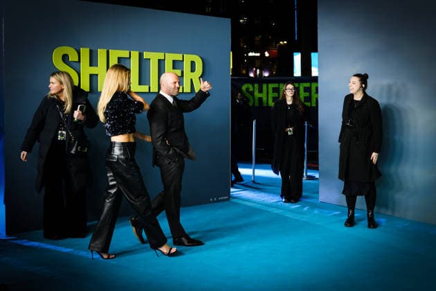 UK Premiere of Shelter on Tuesday 20 January 2026 Rosie Huntington-Whiteley and Jason Statham seen at the UK Premiere of Shelter on Tuesday 20 January 2026 at Cineworld Leicester Square, London. ., Credit:Julie Edwards Avalon  Copyright: xJuliexEdwardsx xAvalonx 1067750599