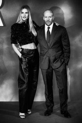 UK Premiere of Shelter on Tuesday 20 January 2026 Rosie Huntington-Whiteley and Jason Statham seen at the UK Premiere of Shelter on Tuesday 20 January 2026 at Cineworld Leicester Square, London. Editors Note: Image converted to monochrome., Credit:Julie Edwards Avalon  Copyright: xJuliexEdwardsx xAvalonx 1067750912