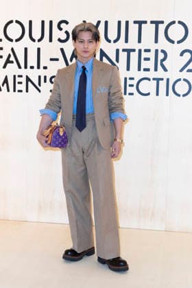 Sho Hirano - Photocall of the Vuitton Show, Menswear Fall Win Collection as part of Paris Fashion Week, France, January, 2026 Olivier Borde Bestimage Photocall of the Vuitton Show, Menswear Fall Win Collection as part of Paris Fashion Week, France, January, 2026 Olivier Borde Bestimage Vienna Austria  Copyright: xOLIVIERxBORDEx xBESTIMAGExOLIVIERxBORDEx xBESTIMAGEx