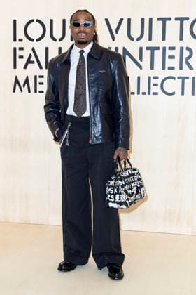 Quavo - Photocall of the Vuitton Show, Menswear Fall Win Collection as part of Paris Fashion Week, France, January, 2026 Olivier Borde Bestimage Photocall of the Vuitton Show, Menswear Fall Win Collection as part of Paris Fashion Week, France, January, 2026 Olivier Borde Bestimage Vienna Austria  Copyright: xOLIVIERxBORDEx xBESTIMAGExOLIVIERxBORDEx xBESTIMAGEx