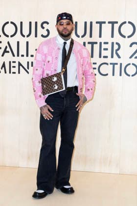 Chris Brown - Photocall of the Vuitton Show, Menswear Fall Win Collection as part of Paris Fashion Week, France, January, 2026 Olivier Borde Bestimage Photocall of the Vuitton Show, Menswear Fall Win Collection as part of Paris Fashion Week, France, January, 2026 Olivier Borde Bestimage Vienna Austria  Copyright: xOLIVIERxBORDEx xBESTIMAGExOLIVIERxBORDEx xBESTIMAGEx