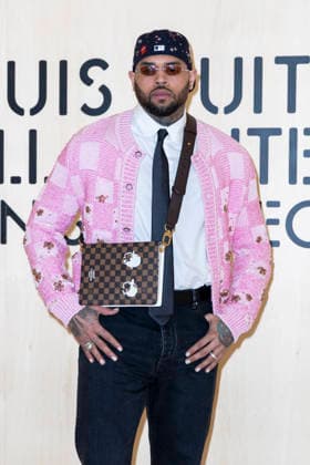 Chris Brown - Photocall of the Vuitton Show, Menswear Fall Win Collection as part of Paris Fashion Week, France, January, 2026 Olivier Borde Bestimage Photocall of the Vuitton Show, Menswear Fall Win Collection as part of Paris Fashion Week, France, January, 2026 Olivier Borde Bestimage Vienna Austria  Copyright: xOLIVIERxBORDEx xBESTIMAGExOLIVIERxBORDEx xBESTIMAGEx