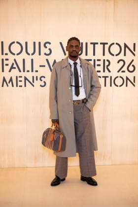 PFW Louis Vuitton Photocall EB A$AP Nast attends the Louis Vuitton Menswear Fall Winter 2026-2027 show as part of Paris Fashion Week on January 20, 2026 in Paris, France. Photo by Eliot Blondet ABACAPRESS.COM Paris France France  Copyright: xBlondetxEliot ABACAx