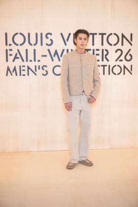 PFW Louis Vuitton Photocall EB Dylan Wang attends the Louis Vuitton Menswear Fall Winter 2026-2027 show as part of Paris Fashion Week on January 20, 2026 in Paris, France. Photo by Eliot Blondet ABACAPRESS.COM Paris France France  Copyright: xBlondetxEliot ABACAx
