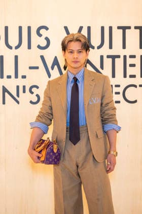 PFW Louis Vuitton Photocall EB Jun ya Hirano attends the Louis Vuitton Menswear Fall Winter 2026-2027 show as part of Paris Fashion Week on January 20, 2026 in Paris, France. Photo by Eliot Blondet ABACAPRESS.COM Paris France France  Copyright: xBlondetxEliot ABACAx