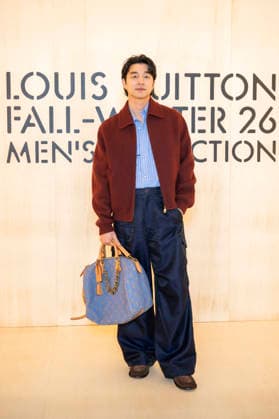 PFW Louis Vuitton Photocall EB Gong Yoo attends the Louis Vuitton Menswear Fall Winter 2026-2027 show as part of Paris Fashion Week on January 20, 2026 in Paris, France. Photo by Eliot Blondet ABACAPRESS.COM Paris France France  Copyright: xBlondetxEliot ABACAx