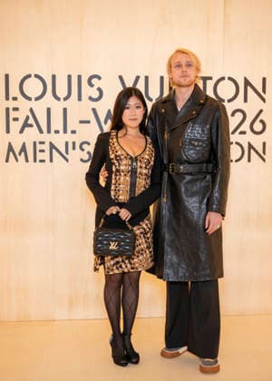 PFW Louis Vuitton Photocall EB Lucas Portman attends the Louis Vuitton Menswear Fall Winter 2026-2027 show as part of Paris Fashion Week on January 20, 2026 in Paris, France. Photo by Eliot Blondet ABACAPRESS.COM Paris France France  Copyright: xBlondetxEliot ABACAx