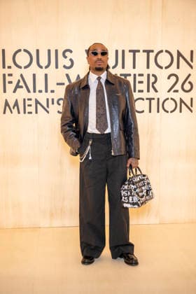 PFW Louis Vuitton Photocall EB Quavo attends the Louis Vuitton Menswear Fall Winter 2026-2027 show as part of Paris Fashion Week on January 20, 2026 in Paris, France. Photo by Eliot Blondet ABACAPRESS.COM Paris France France  Copyright: xBlondetxEliot ABACAx