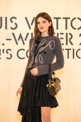 PFW Louis Vuitton Photocall EB Alisa Volskaya attends the Louis Vuitton Menswear Fall Winter 2026-2027 show as part of Paris Fashion Week on January 20, 2026 in Paris, France. Photo by Eliot Blondet ABACAPRESS.COM Paris France France  Copyright: xBlondetxEliot ABACAx