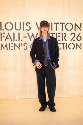 PFW Louis Vuitton Photocall EB Xu Minghao aka The 8 attends the Louis Vuitton Menswear Fall Winter 2026-2027 show as part of Paris Fashion Week on January 20, 2026 in Paris, France. Photo by Eliot Blondet ABACAPRESS.COM Paris France France  Copyright: xBlondetxEliot ABACAx