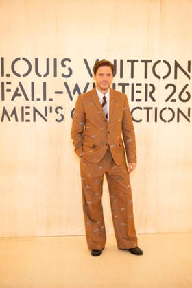 PFW Louis Vuitton Photocall EB Daniel Brühl attends the Louis Vuitton Menswear Fall Winter 2026-2027 show as part of Paris Fashion Week on January 20, 2026 in Paris, France. Photo by Eliot Blondet ABACAPRESS.COM Paris France France  Copyright: xBlondetxEliot ABACAx