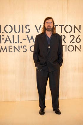 PFW Louis Vuitton Photocall EB Pedro Winter attends the Louis Vuitton Menswear Fall Winter 2026-2027 show as part of Paris Fashion Week on January 20, 2026 in Paris, France. Photo by Eliot Blondet ABACAPRESS.COM Paris France France  Copyright: xBlondetxEliot ABACAx