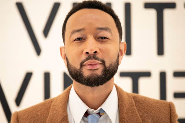 PFW Louis Vuitton Photocall EB John Legend attends the Louis Vuitton Menswear Fall Winter 2026-2027 show as part of Paris Fashion Week on January 20, 2026 in Paris, France. Photo by Eliot Blondet ABACAPRESS.COM Paris France France  Copyright: xBlondetxEliot ABACAx
