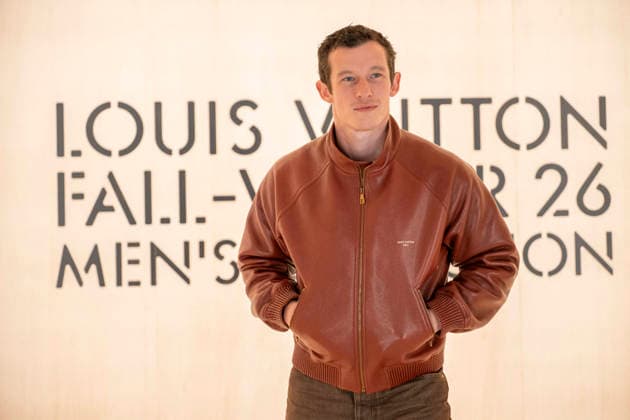 PFW Louis Vuitton Photocall EB Callum Turner attends the Louis Vuitton Menswear Fall Winter 2026-2027 show as part of Paris Fashion Week on January 20, 2026 in Paris, France. Photo by Eliot Blondet ABACAPRESS.COM Paris France France  Copyright: xBlondetxEliot ABACAx